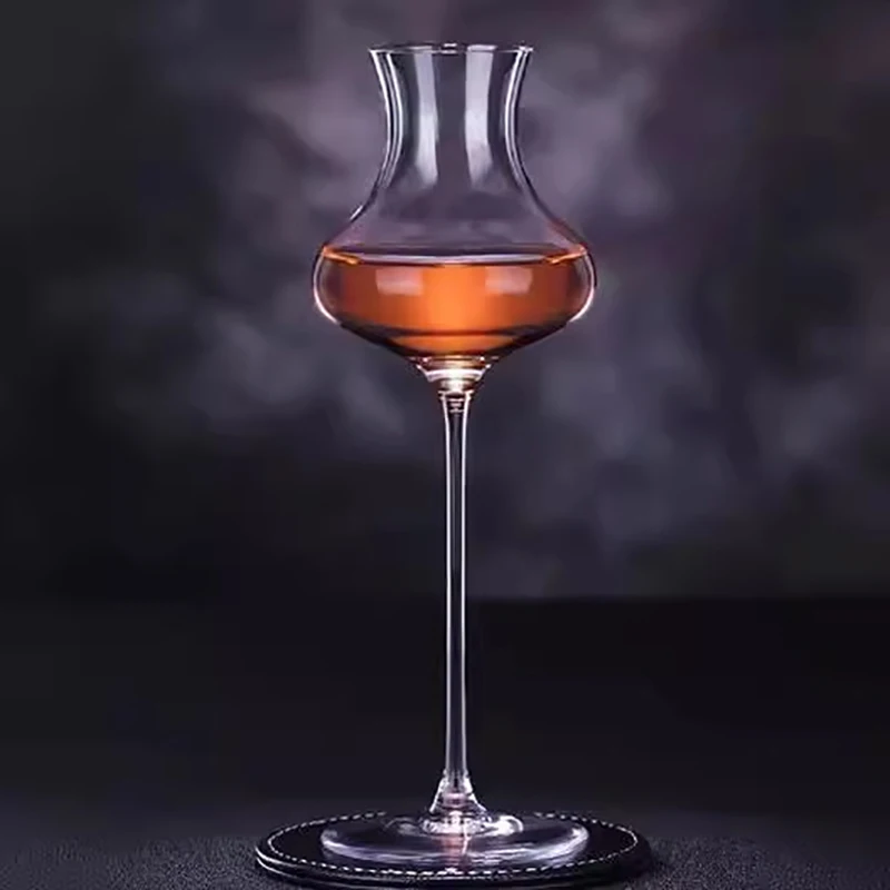 130ml Lead-Free Crystal Aroma Cup Wine ChampagneTasting Glass Elegant Whiskey Glass Pure Drink Goblet 1 Piece