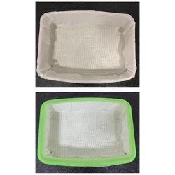 10Pcs/pack Cat Litter Box Mesh Liner Bags Cat Excrement Liners Cat Kitten Sand Bag Filter Pet Plastic Hygienic Litter Box Liner