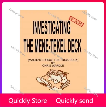 

Следовая грамота Mene-Tkaa (Сварotten Trick Deck Magic's) от Chris Wardle Magic Tricks (мгновенная загрузка) Быстрая отправка