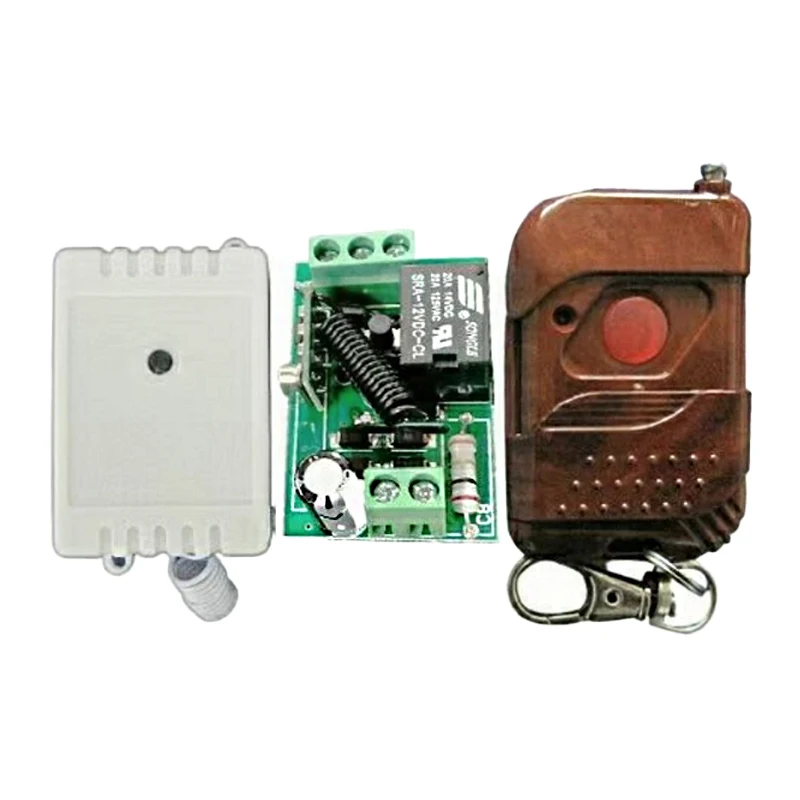220V motor positive and negative rotation wireless remote control 12V / 24V single circuit point control switch circuit board
