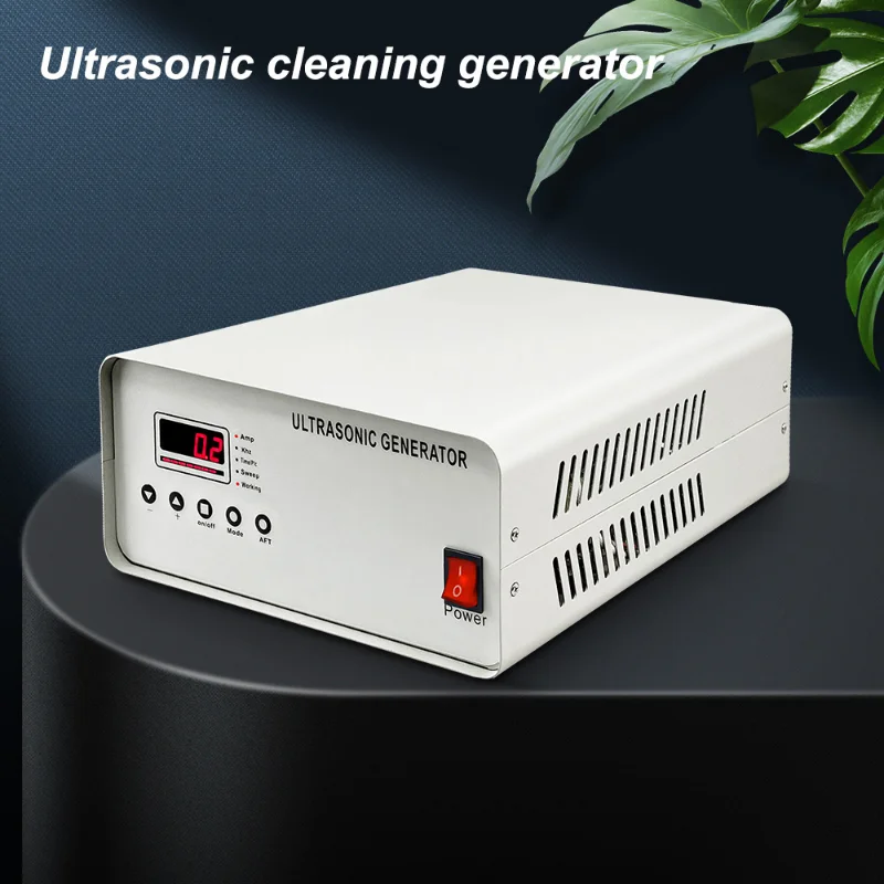 Ultrasonic generator power controller for vibrating plate and vibrating rod controller of cleaning machine