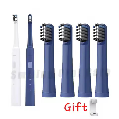 4/8PCS Replace Heads For Realme N1 Electric Toothbrush Sonic Smart Brush Heads Soft DuPont Bristle realme N1 Replace Nozzles