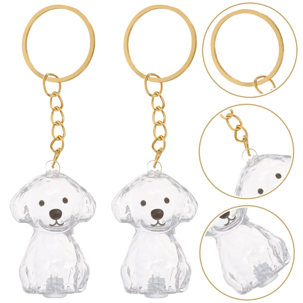 2 шт., коробка на память из шерсти домашних животных, прозрачный дизайн, мемориальный брелок для собаки, сумка для длительного хранения, очаровательная урна для кремации, альтернатива