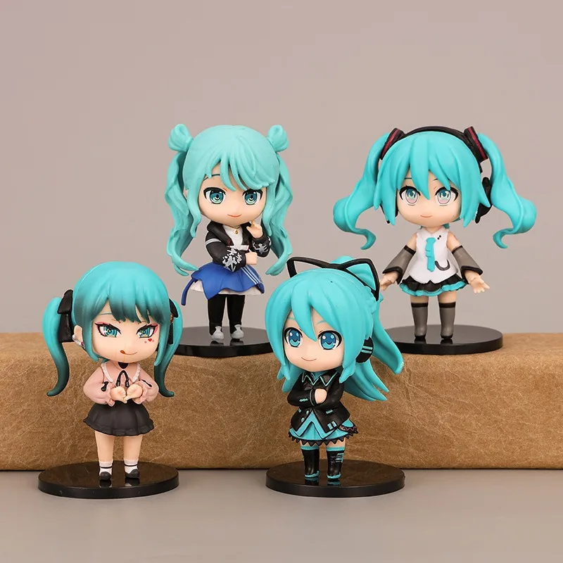 Heiße Hatsune Miku Q Version Serie Cinnamoroll Piapro Erste Generation Blind Box Kind Spielzeug Sammlung Geschenk Geburtstag Geschenk
