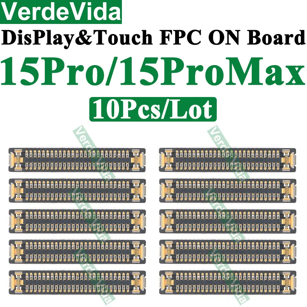10Pcs LCD Display FPC Connector On Motherboard Touch Screen For iPhone 11 12 13 15 16 Pro Max 14 Plus XS XR X 16Pro 12Pro 13Pro image 3