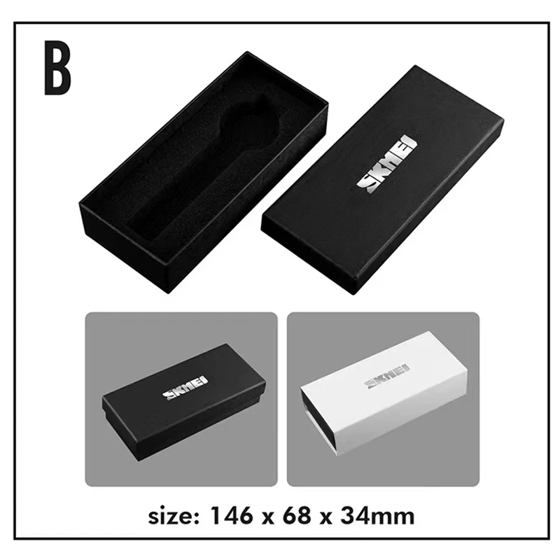 SKMEI Brand Watch Box Quality Gift Box Lovers Friends And Family Gift Watch Box Luxury Fashion Sport Watch Box High Gift Box