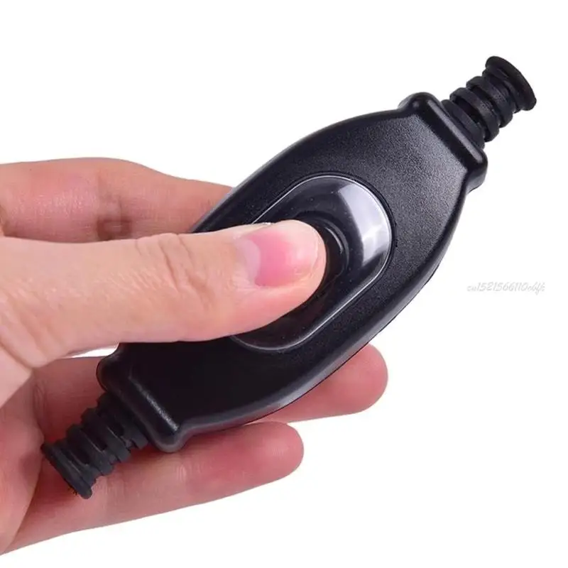 27RB Черный водонепроницаемый встроенный шнурный переключатель 3A 250 В на выключателе шнурной лампы выключатель