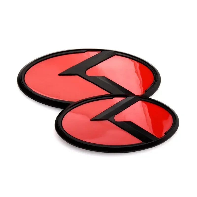 Car Sticker 1pcs 3D ABS Car Front Hood Rear Trunk Logo Emblem Badge Stickers for Sportage Sorento Optima Forte Rio Stinger - view 4