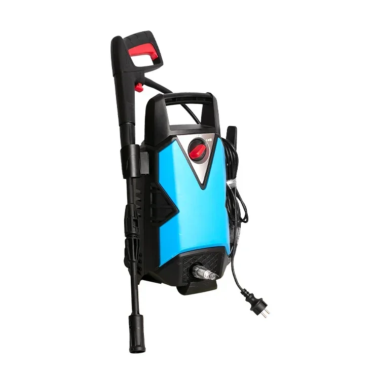 High Quality Car Washing Machine 100 Bar Cold Water Jet Cleaner 1400W Motor Long Handle High Pressure Washer
