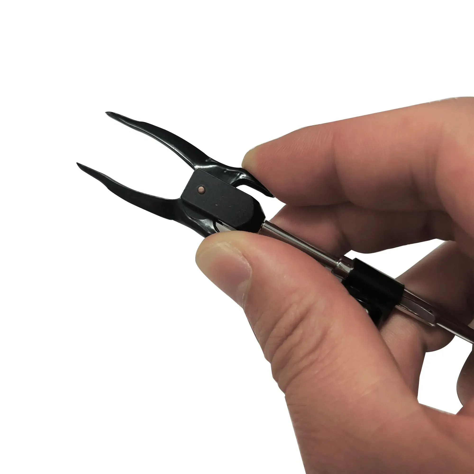 ملقط ماسي مستقطب على الطاولة ، حامل الأحجار الكريمة ، ملحقات المجهر ، اختبار الأحجار الكريمة ، أداة تحديد الهوية #3