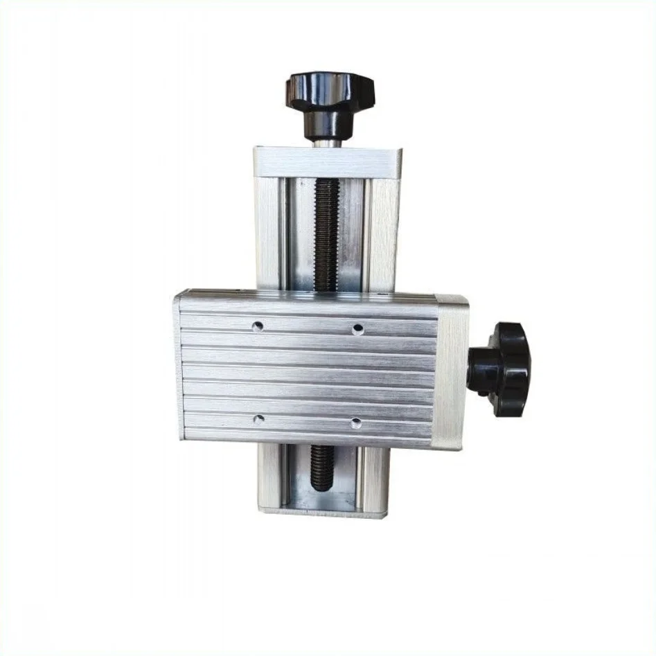Dual-axis linear slide linear slide ball screw two-way adjustable XY aluminum alloy welded mobile slide cross guide