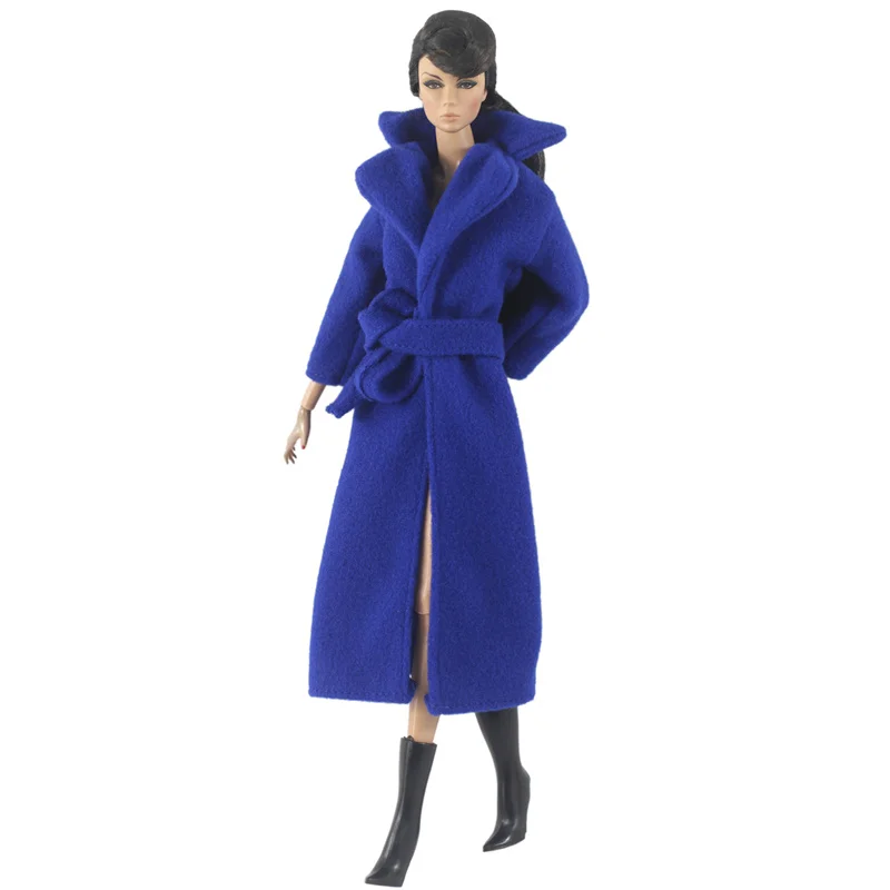 Handmade Doll Clothes Woolen Overcoat Outfit For 11.5 Inch 30cm Doll BJD Clothes Many Style Gifts For Doll Accessories