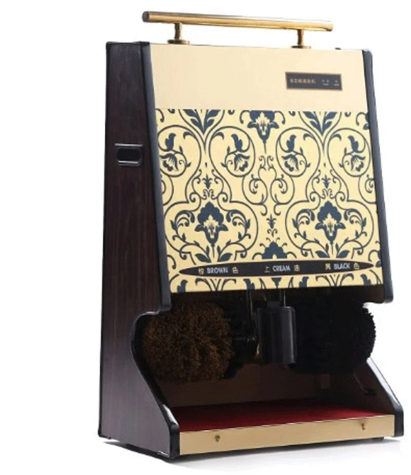 Motore a onde silenziose a basso rumore Spazzola di alta qualità motori intermitti non bruciati Lucidatrice per scarpe a induzione a infrarossi per la casa