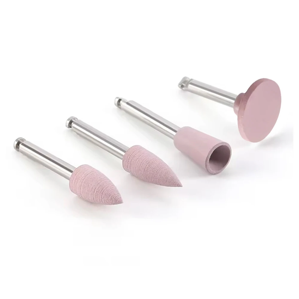 หัวขัดยางซิลิโคน 12 ชิ้น สำหรับเครื่องขัด 2.35 มม. สำหรับเครื่องขัดแบบมือหมุนความเร็วต่ำ