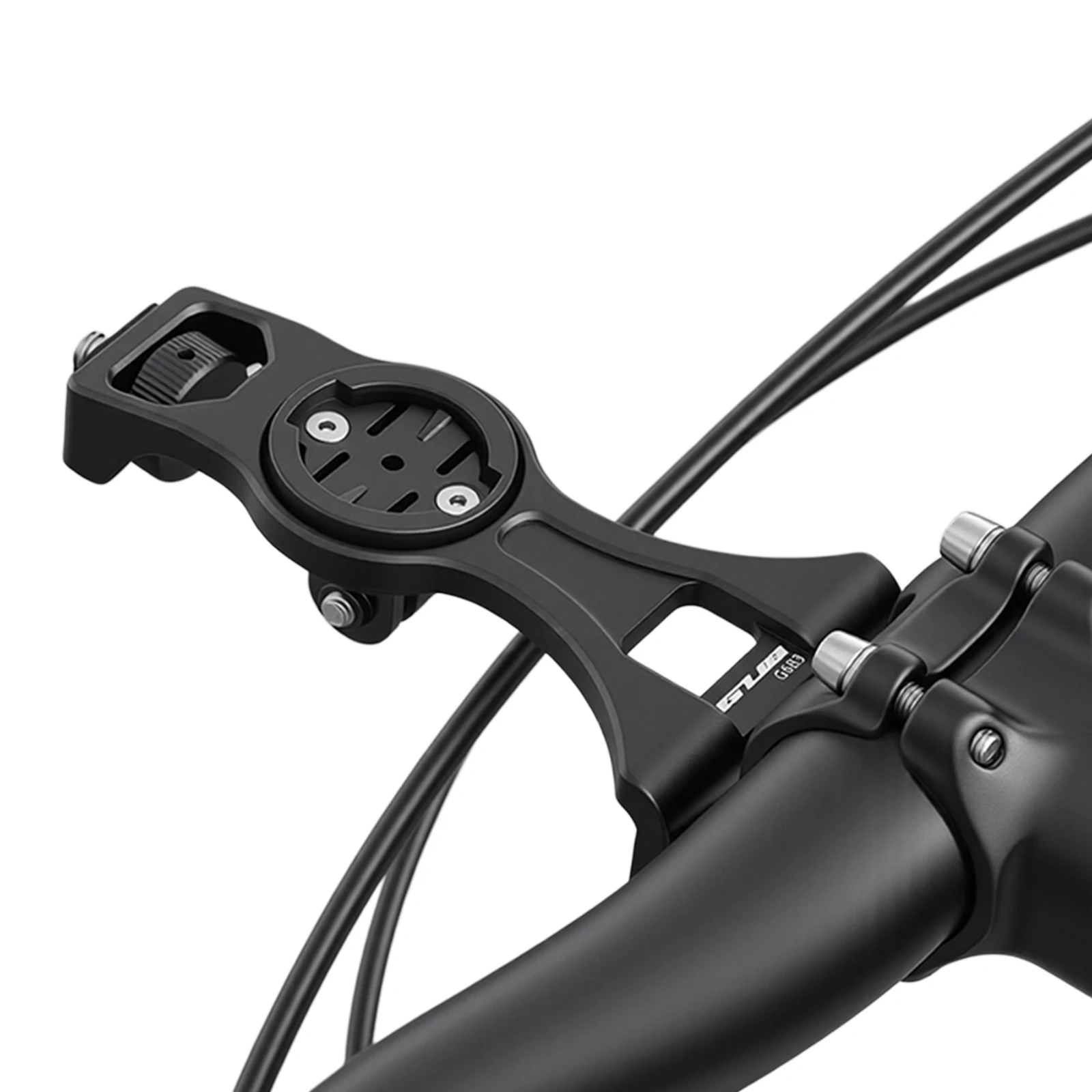 

Bike Computer Mount Aluminium Alloy Rotatable Bicycle GPS Mount Support 360 Camera Adjustable Angle for Mountain & Road Bikes