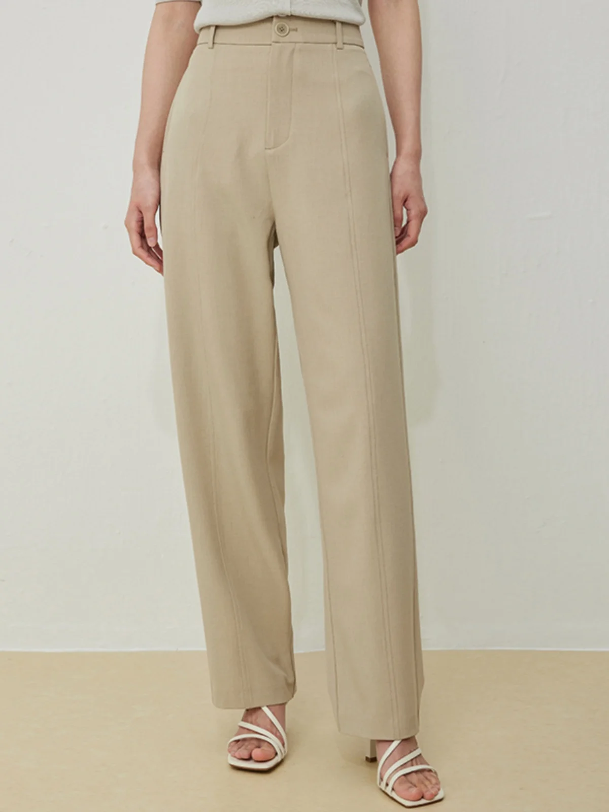 

High Waist Banana Pants Slimming Long Leg Commute Faion 3D Tailoring Casual Pants Women's Premium Autumn Clothing