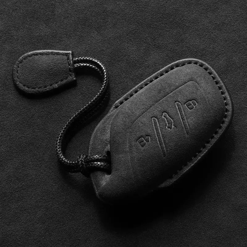 حافظة مفاتيح السيارة لـ MG 4 2023 Mg4 Ev MG HS GT ZS EV ZX MG5 MG6 أغطية جلد شل فوب المفاتيح كيرينغ اكسسوارات السيارات