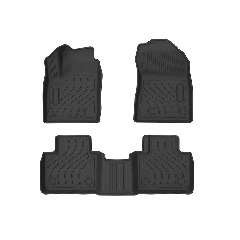 

Car Floor Mats 5 Seats TPE Waterproof Car Mats All-Weather Fully Surrounded Floor Liner For Mitsubishi Outlander 2022 2023 LHD