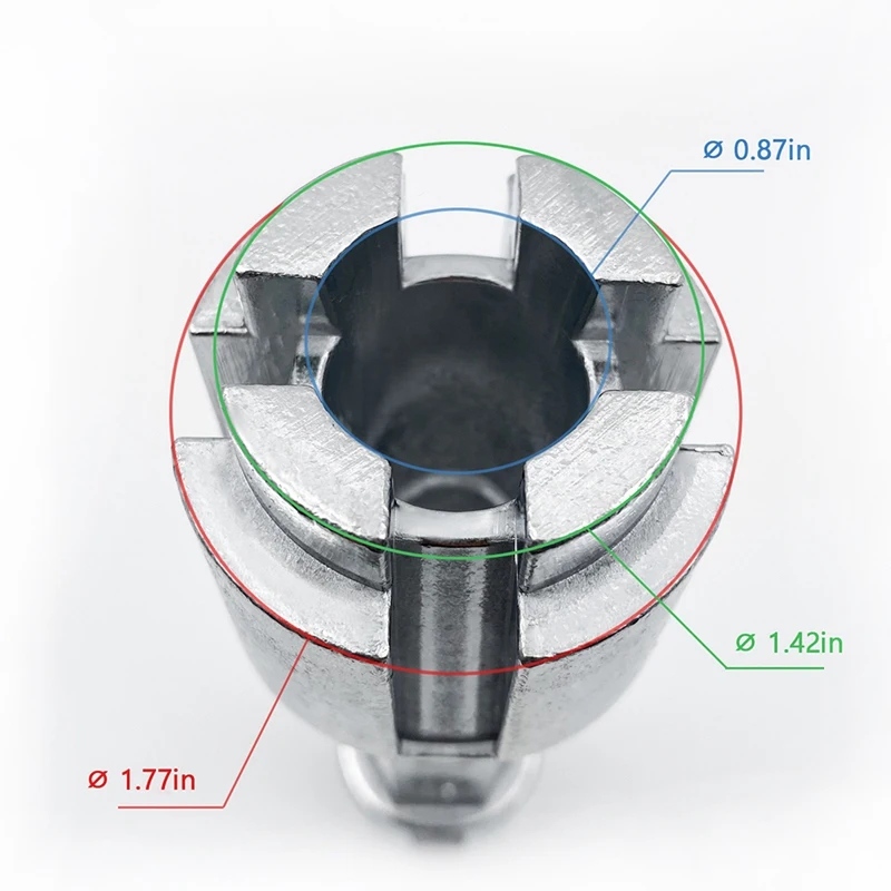 Tub Drain Remover Wrench Tub Drain Wrench Tub Dual Ended Drain Wrench Drain Remover Tool Zinc Alloy Wrench For Bathroom