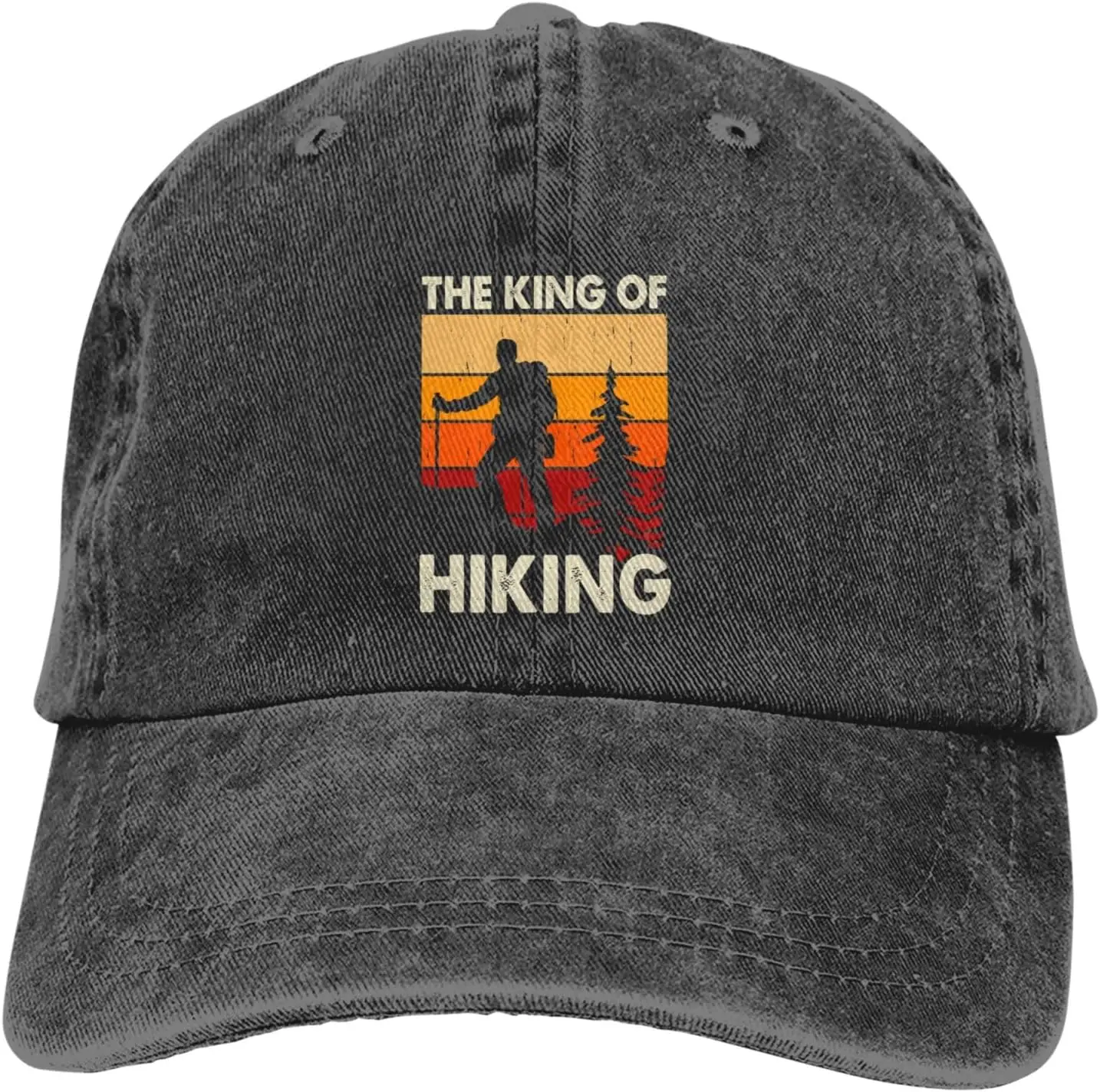 

The King Og Hiking Denim Baseball Cap Golf Dad Hat Adjustable Original Classic Low Profile Cotton Hat Men Women