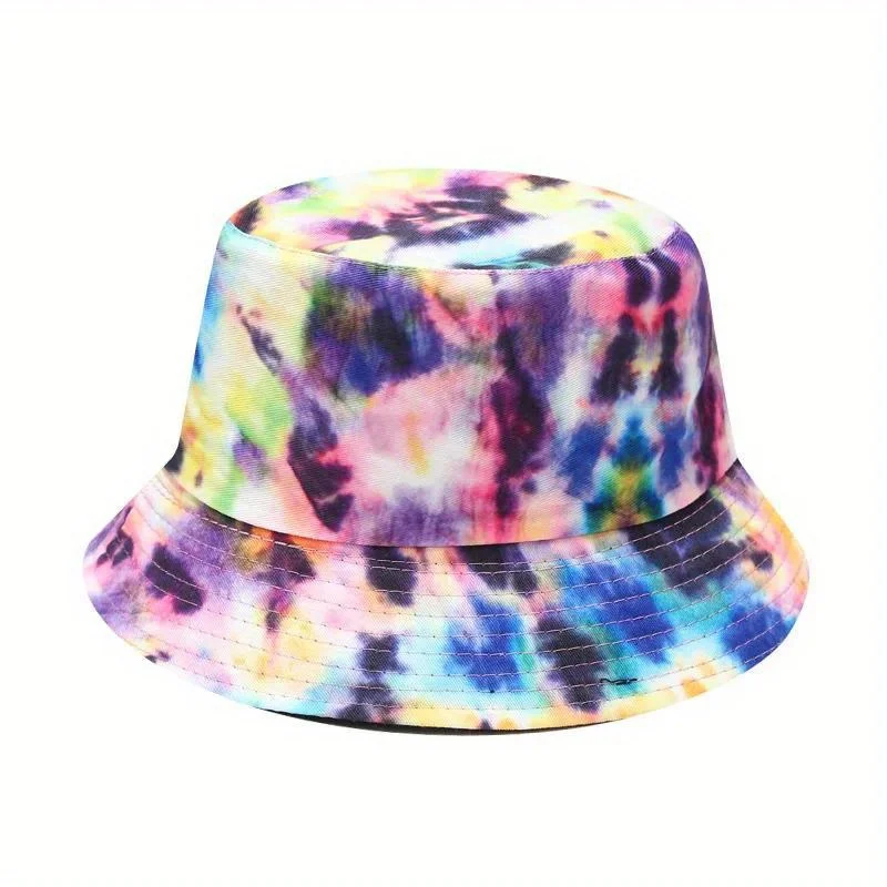 

Reversible Graffiti Colorful Bucket Hat Foldable Breathable Sun Protection Fisherman Hat For Men Women Summer Sport Hiking Hat