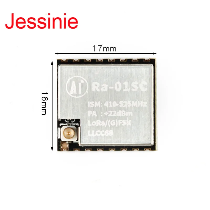 RA-01SC Ra-01SC-P Ra-01SCH-P LORA rozszerzenie Wifi bezprzewodowy moduł częstotliwości radiowej RA01SC interfejs SPI LLCC68 IPX/antena sprężynowa