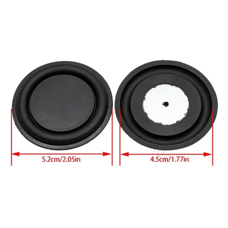 96BA Flexible Gummisicken-Lautsprechermembran, 52-mm-Reparaturkomponente – Detail 6