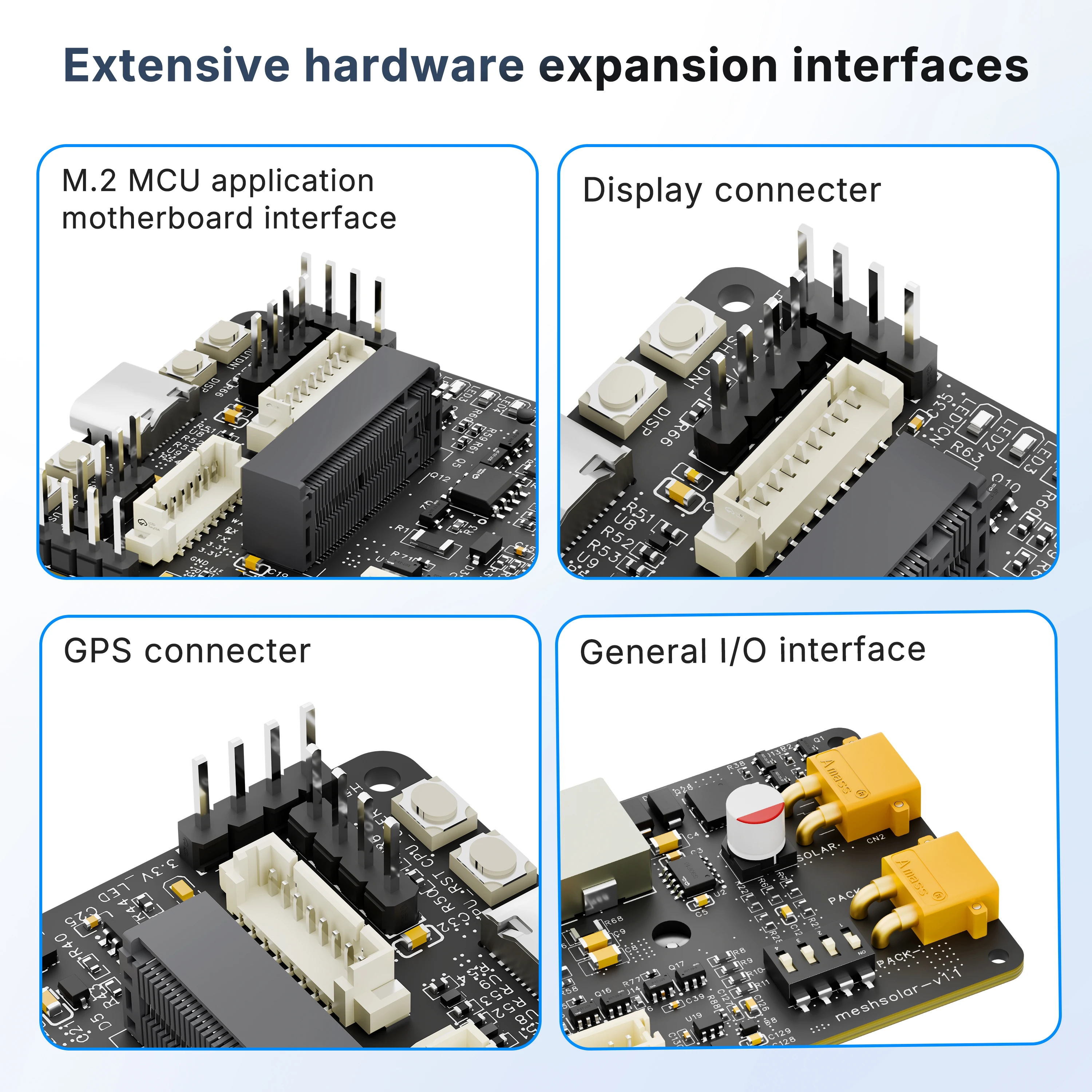 لوحة Heltec Meshtastic MeshSolar Li-ion BMS nRF52480 + SX1262 1-4 خلايا 18-24 فولت تعمل بالطاقة الشمسية DC/MPPT/USB PD3.0 شحن 10 كجم BLE LoRa