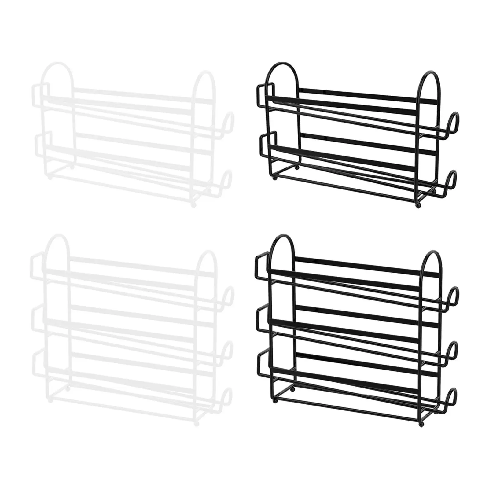 

Metal Wire Egg Tray Storage Rolling Egg Dispenser for Cabinet