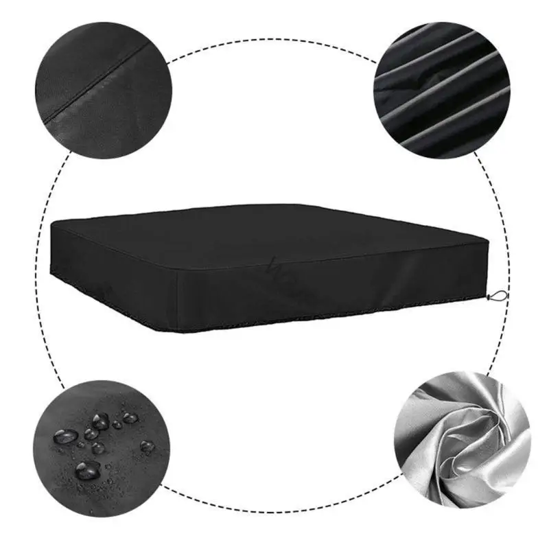 W3JF Sandpit Protector Cover Cover موثوق للأطفال Sandpit سهل التثبيت