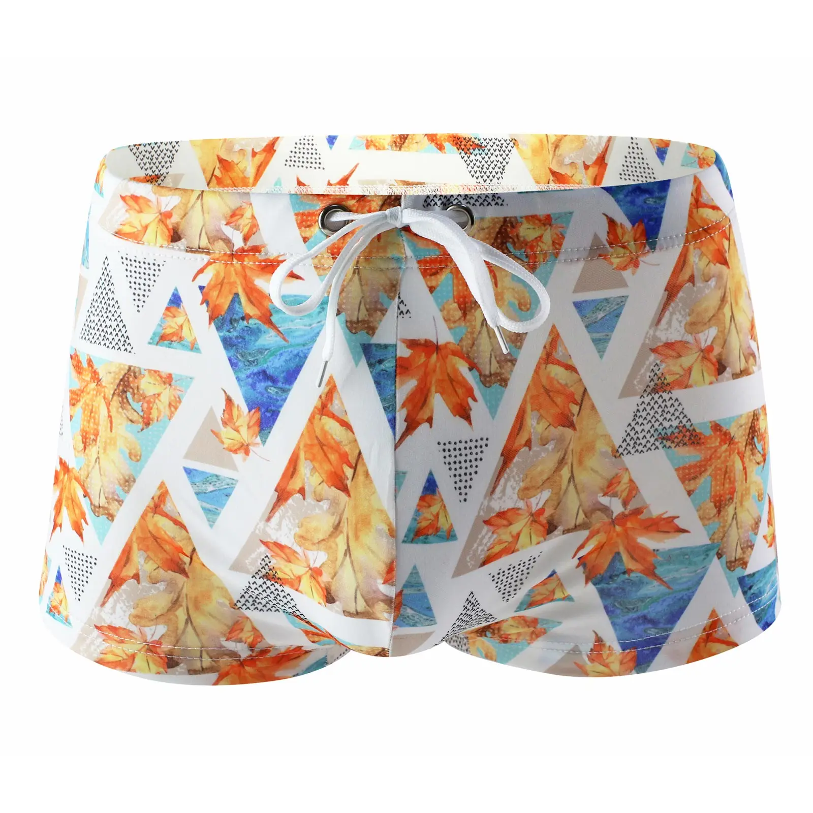 

Купальник-боксеры Мужской с принтом, пикантные пляжные трусы-бикини, плавки для серфинга, тонкие шорты для гомосексуалистов, купальник на лето