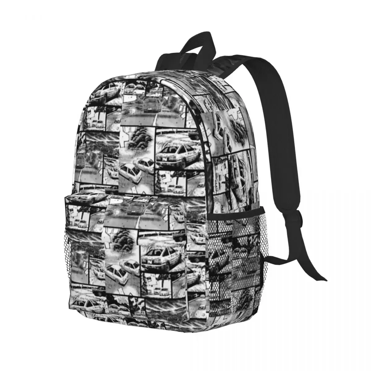 Initial D Manga Backpacks Teenager Bookbag Fashion Children School Bags Travel Rucksack Shoulder Bag Large Capacity