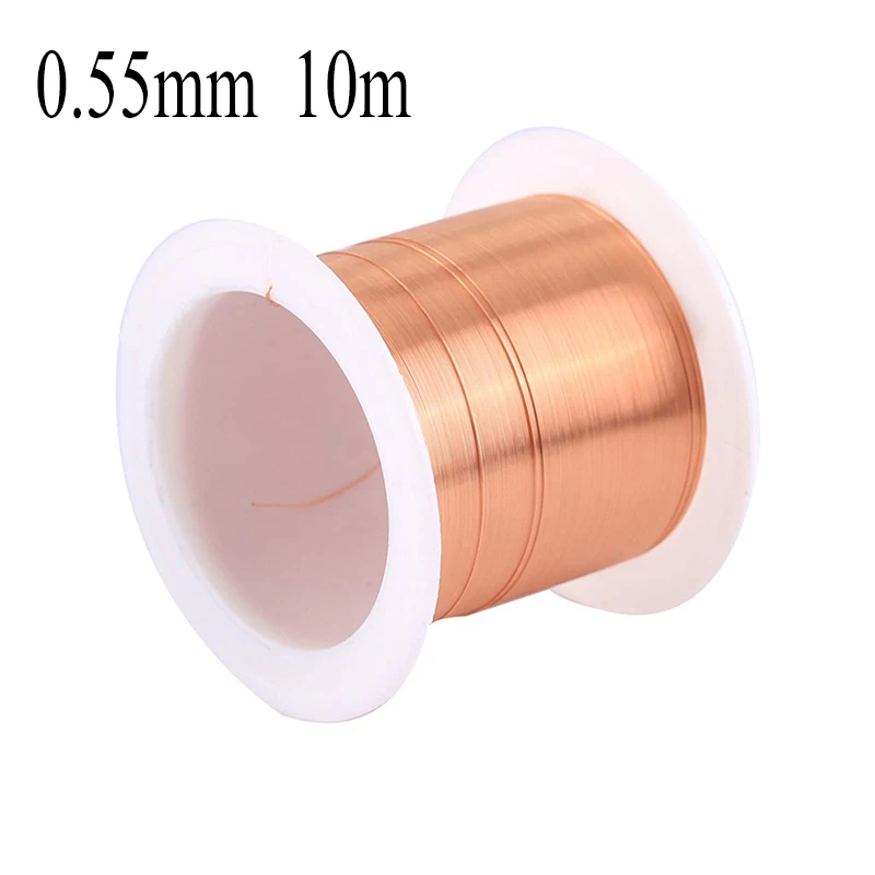 Spulen-Kupferdraht, 0,1 mm, 0,2 mm, 0,3 mm, 0,4 mm, 0,5 mm, 0,6 mm, 0,7 mm, 0,8 mm, 1,20 mm, Kabel, Kupferdraht, Magnetdraht, emaillierter Kupfer-Wickeldraht