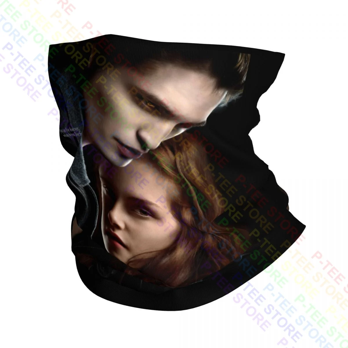 Twilight Saga Promo Edward Jacob Neck Gaiter Bandana Scarf Face Mask Hiking Cycling Breathable