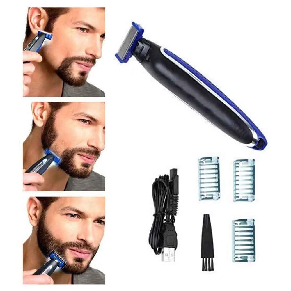 

Hair Trimmer Shaver for Men Ball Trimmer Groin Pubic Replaceable Ceramic Blade Groomer Electric Razor Waterproof Clipper