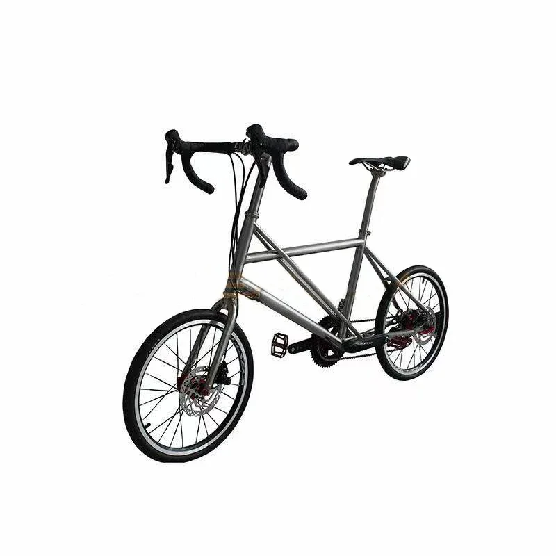 Mini Velo Bike Frame, Touring Bicycle Disc Brake, Titanium