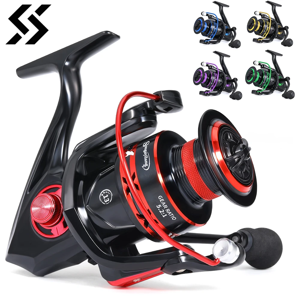 Sougayilang Fishing Reel 1000-7000 Spinning Reel Stainless Steel Bearing Spinning Fishing Reel 15KG Max For Carp Fishing Tackle