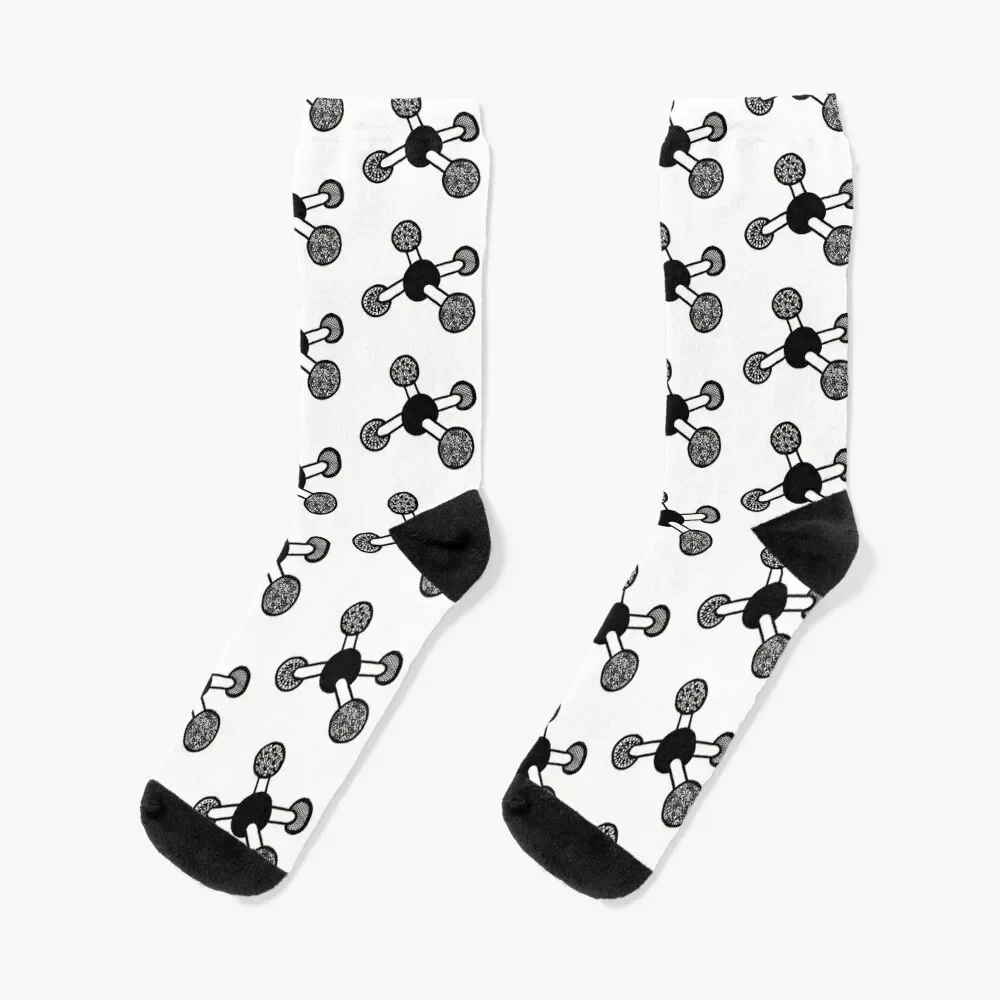 

Molecule. Socks with print christmas stocking heated basketball Socks For Men Women's