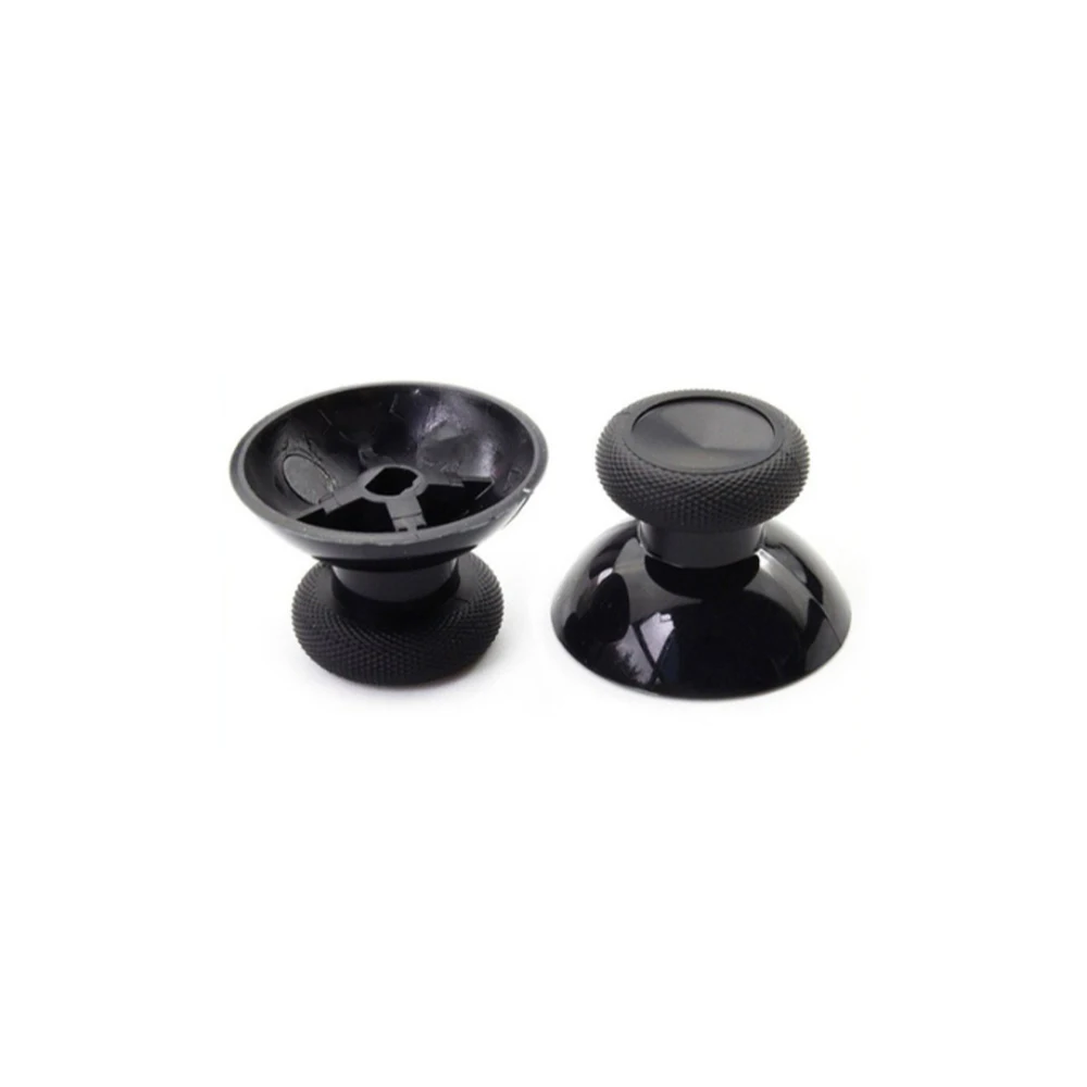 4Pcs For Xbox One Joystick Cap Mushroom Head Black 3D Analog Controller Analogue Thumbsticks Thumb Sticks Repair And Replacement