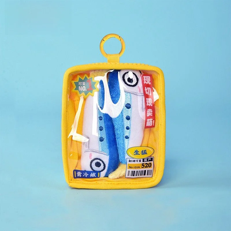 دمية محشوة على شكل مأكولات بحرية (كركند، سلمون، حيوانات بحرية) للتعليق، زينة ثقافية إبداعية، لعبة محشوة على شكل سرطان ومحار ل... #5