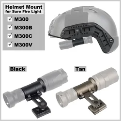 SureFire M300 M300B M300C M300V Light Series ARC Helmet Mount MICH2000 Fast Helmet Side Guide Rail For Helmet Flashlight Mount