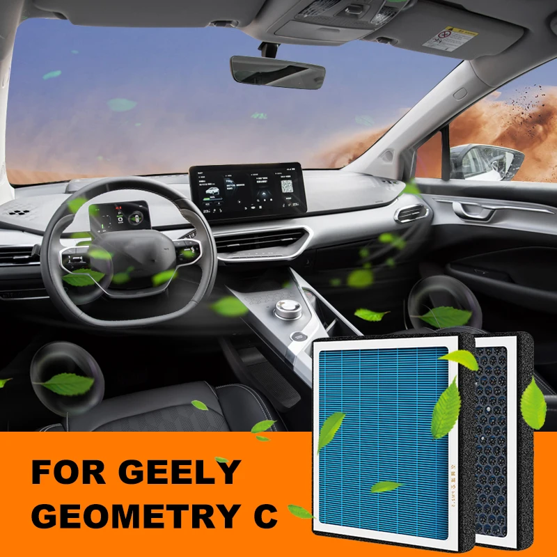 Air Conditioning Filter Element For Geely Geometry C 2020-2022 New Activated Carbon Filter Fresh Air Fragrant Air Accessories