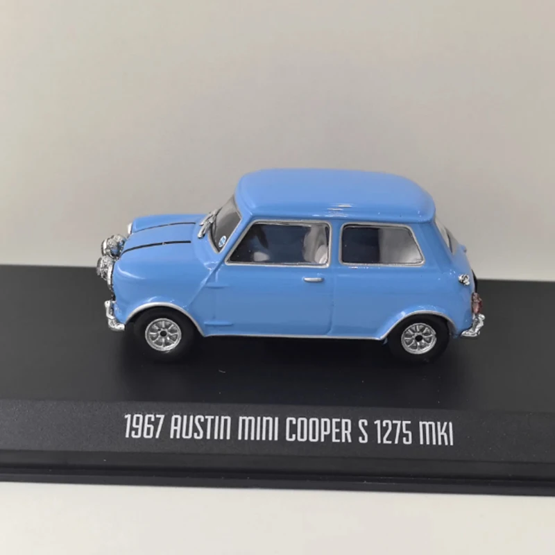 

Greenlight масштаб 1/43 MINI COOPER S 1275 MKI 1967, имитация сплава, модель автомобиля, статическая коллекция, украшенные праздничные подарки, игрушки