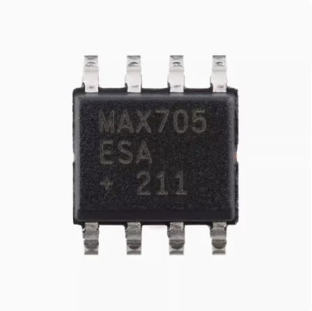 1PCS Genuine MAX705ESA+T SOIC-8 Low Cost Microprocessor Monitor Circuit Chip