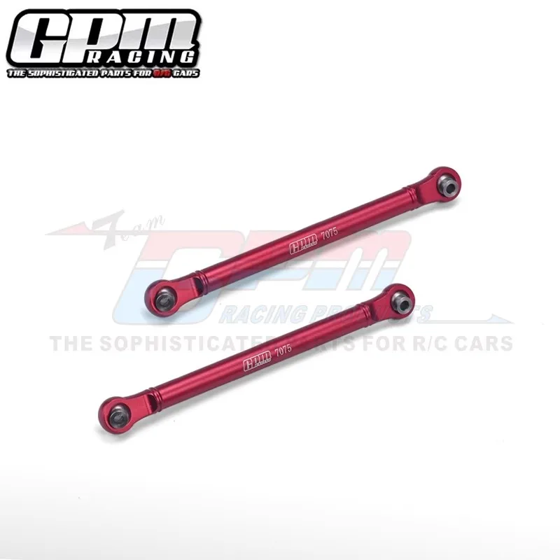 GPM Aluminum 7075 Front Steering Link Rod ARA330753 For ARRMA 1/10 Gorgon Mega 550 RC Parts