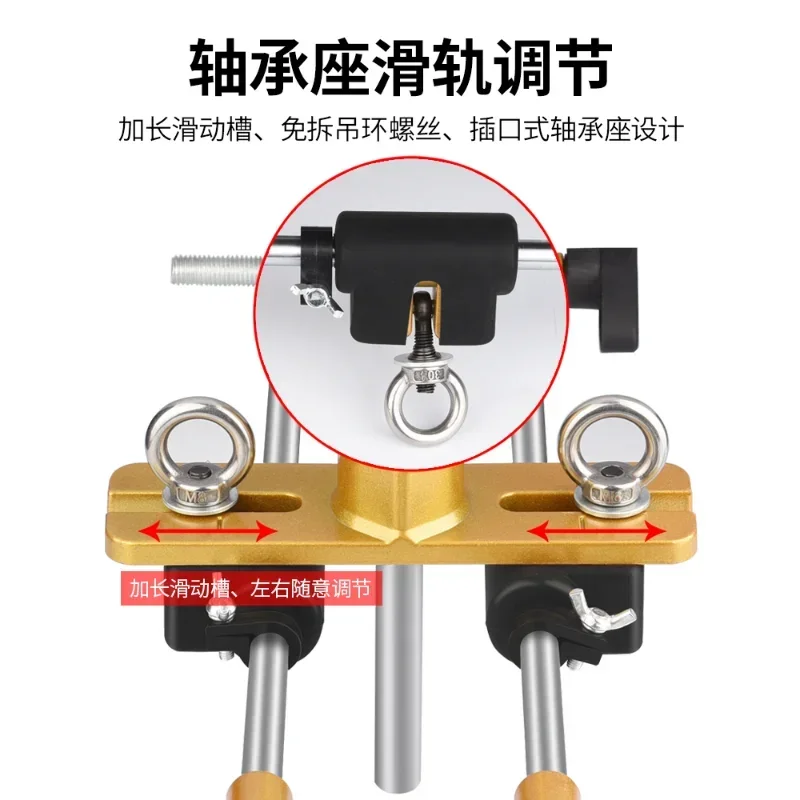 Imagem -03 - Madeira Door Lock Hole Opener Dispositivo Grupo Mortice Lock Fitting Jig Máquina de Entalho Mortising Template Mortiser