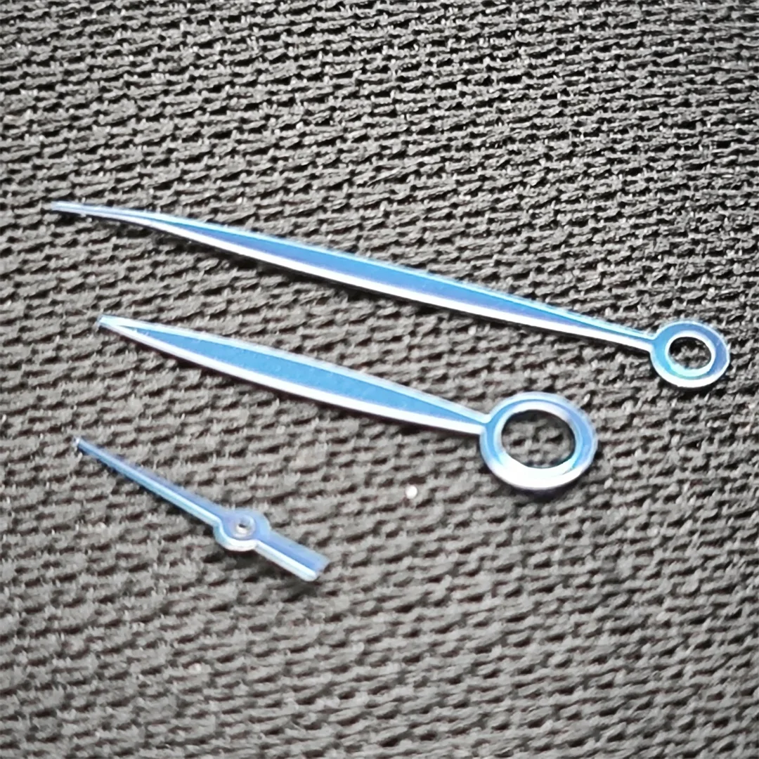 ساعة يد منحنية باللون الأزرق/الذهبي الوردي/الفضي ملحقات بديلة لحركة سلسلة ETA6497/6498 أو النورس ST3600/ST3620