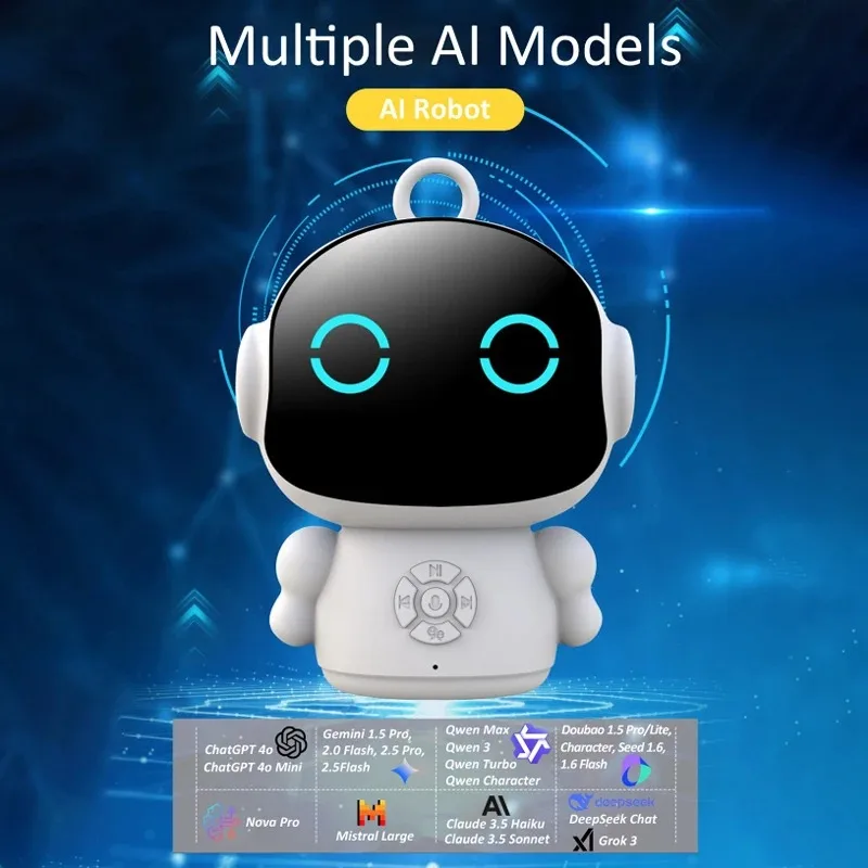 Picture 3: Smart AI Robot Toy WiFi Interactive Educational Learning Machine Voice Control Speech Recognition Early Education Gift for Kids