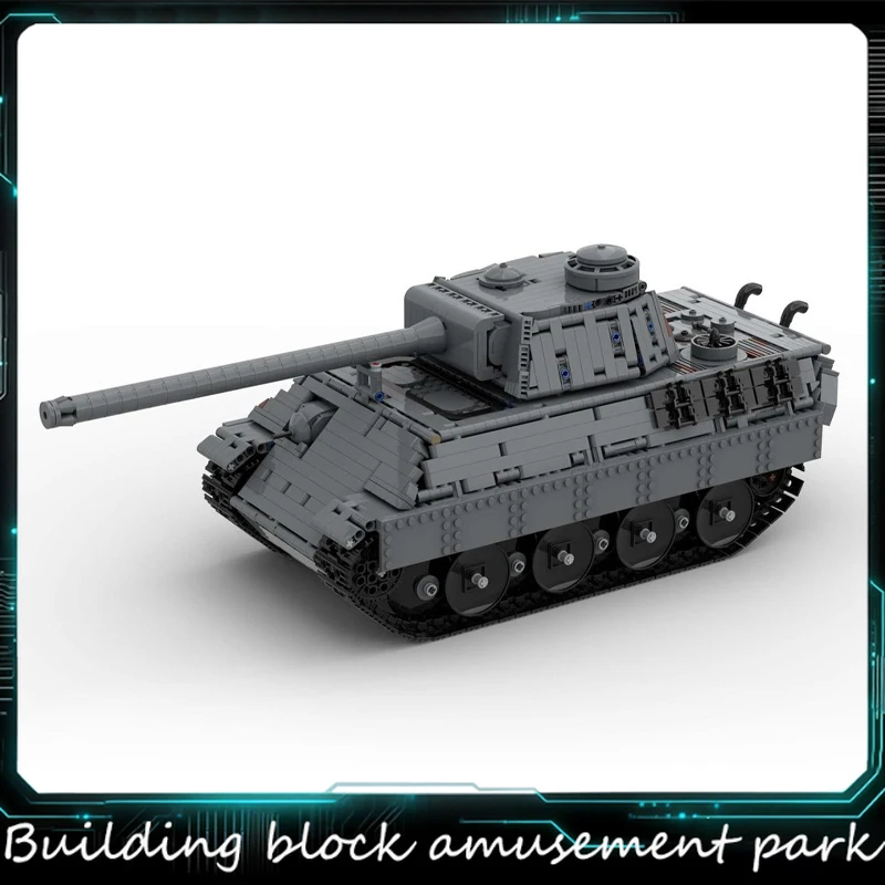 

2752 PCS War Series Customize Combination Set Tank Panther MOC Building Block Model Custom Puzzle Education Assembly Toys Gifts