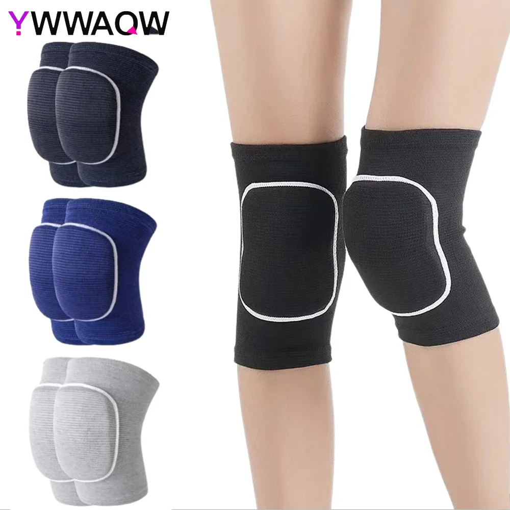 

2pcs/Set Sports Kneepad Men Knee Pads Knee Support Fitness Gear Basketball Knee Brace Protector Men Non-Slip compression sleeves